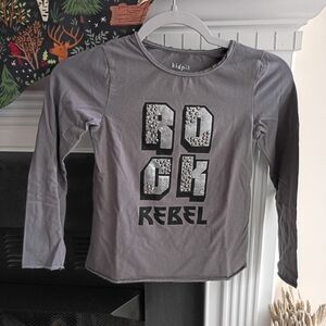 Kidpik M* Rock Rebel Long Sleeve Top